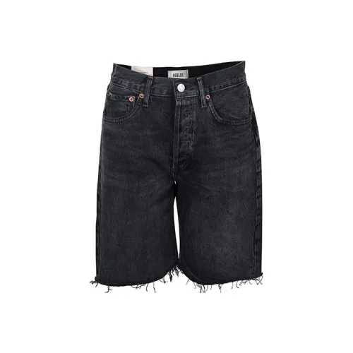 AGOLDE Черные Женские Джинсовые Шорты