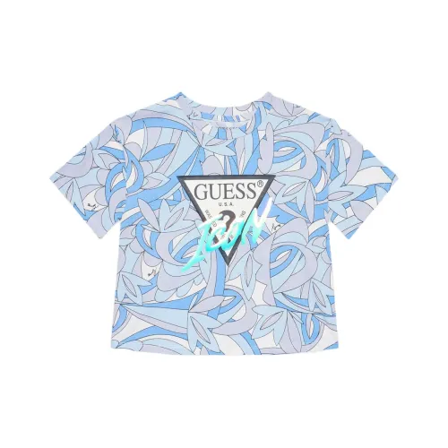 GUESS Синие Детские Рубашки