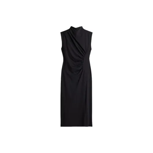 H&M Черные Женские Платья без рукавов
