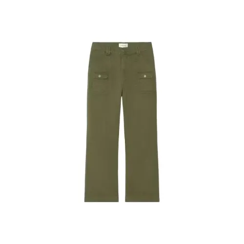 Рамка Мшисто-зеленый Женские Джинсы