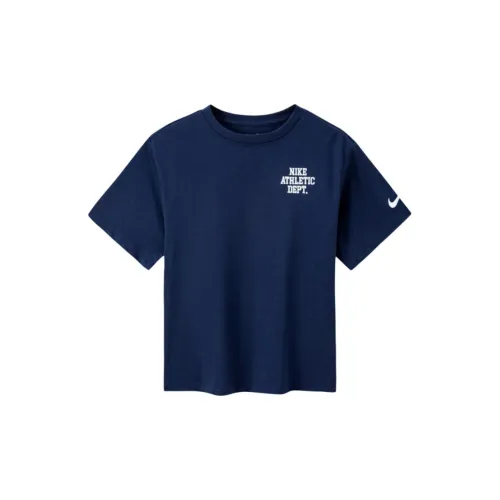 NIKE Индиго Детские Рубашки Pre School T