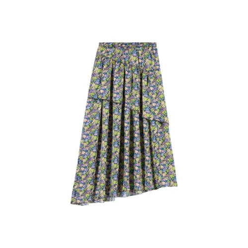 Maje Повседневный Длинный Юбка Женские Многоцветный