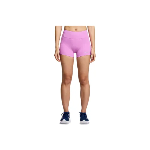 Saucony Розовые Женские Спортивные Шорты