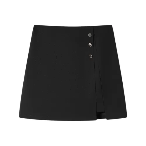 EICHITOO Повседневные короткие юбки Женские Черный