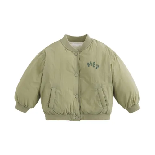 MARC JANIE Хлопковый пуховик Чайный зеленый Детский