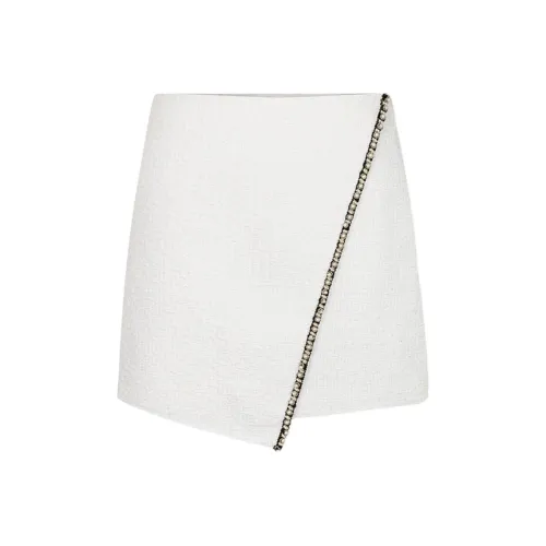 Karl Lagerfeld Повседневные короткие юбки Женские Белые