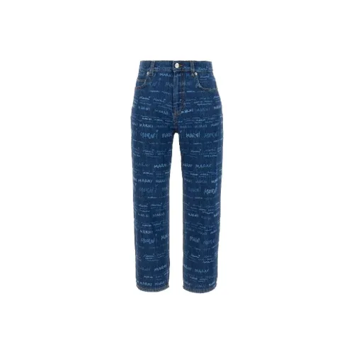 MARNI Синие Женские Джинсы