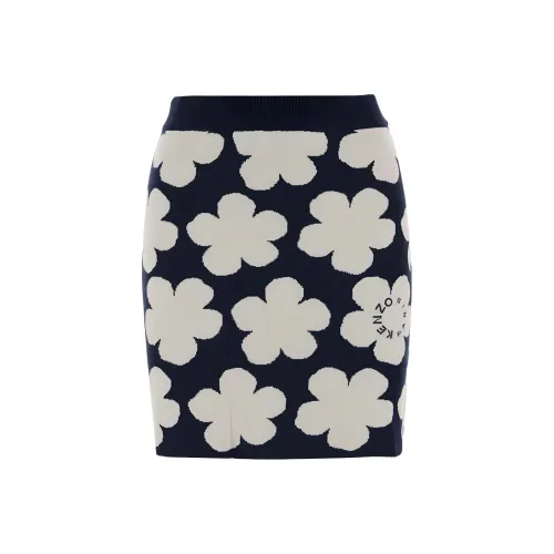 KENZO Повседневные короткие юбки Женские Синие