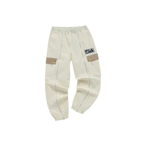 FILA FUSION FILA FUSION Hakusan l collaboration Collection Молоко SALT Белый Женские Спортивные брюки