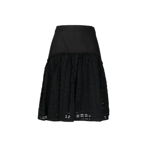 3,1 PHILLIP LIM Черные Женские Повседневные Длинные Юбки