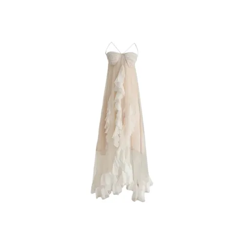 COHX Slip Платье Женское Абрикосовое