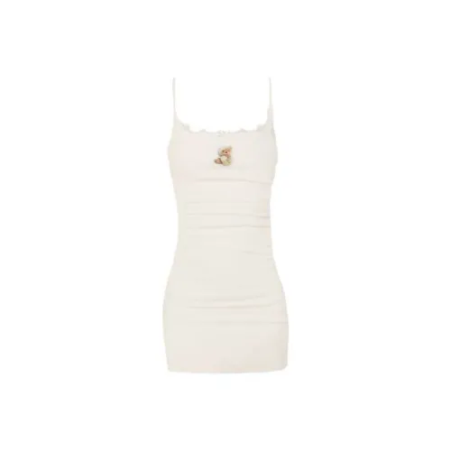 MIMOSA CHUR Платье-комбинация Женское Белое