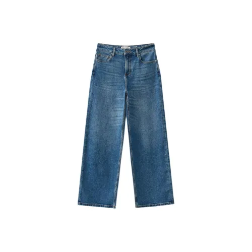 MARC OPOLO Джинсы Женские Средний Синий Деним