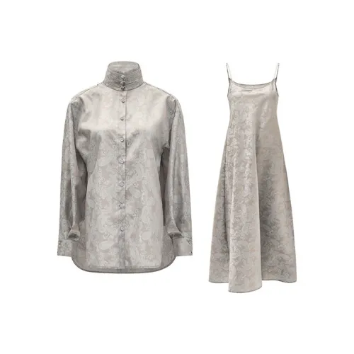 M Essential Комплект с юбкой Женские Хром Серый