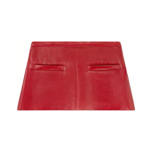 COURREGES Повседневные короткие юбки Женские Red