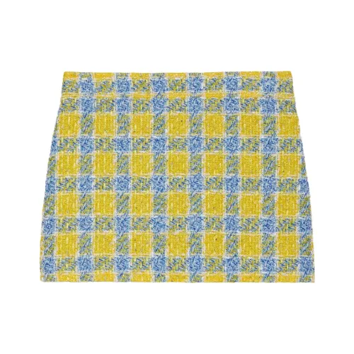 GUCCI FW23 Повседневные короткие юбки Женские Многоцветный