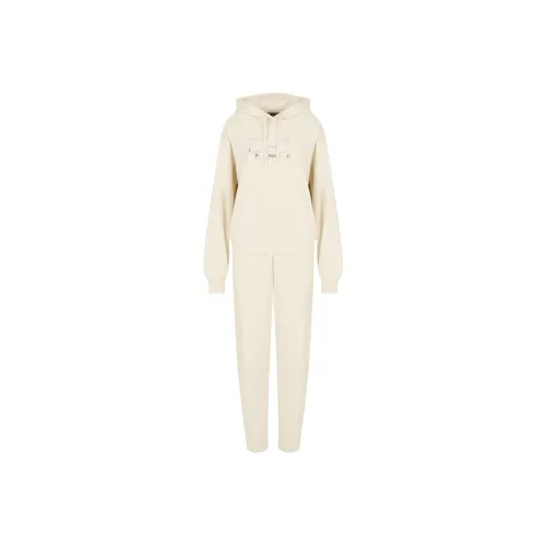 EMPORIO ARMANI EA7 Бежевый Женские Повседневные костюмы
