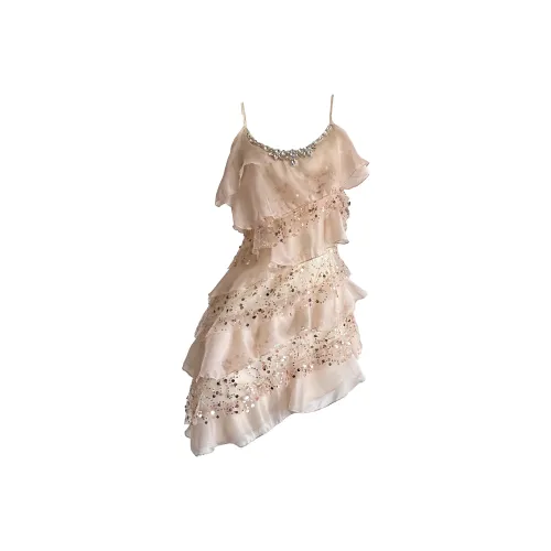 CHARM GLOW Slip Платье Женское Розовое