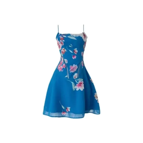 VKXOW Синий Женские Слиплатья