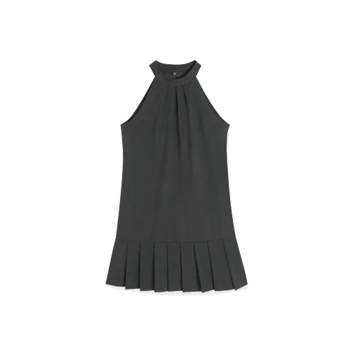 REDOLENCE Без рукавов Платье Женское Темно-серое