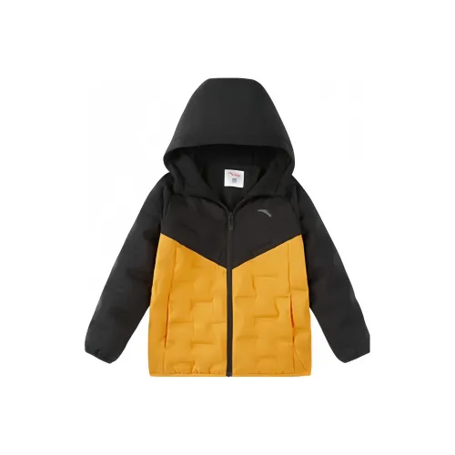 ANTA Мечтательный черный / Morning Апельсин Kids Пуховые куртки