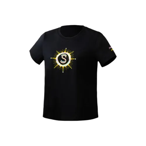 LINING Table Tennis Series T Рубашка Унисекс Черный