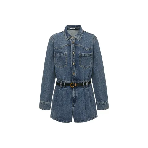 D'zzit Синий Женские Джинсовые Шорты