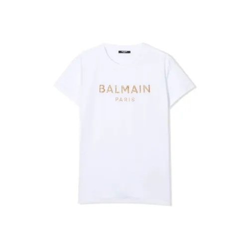 BALMAIN T-рубашка FW22 Белая Детская