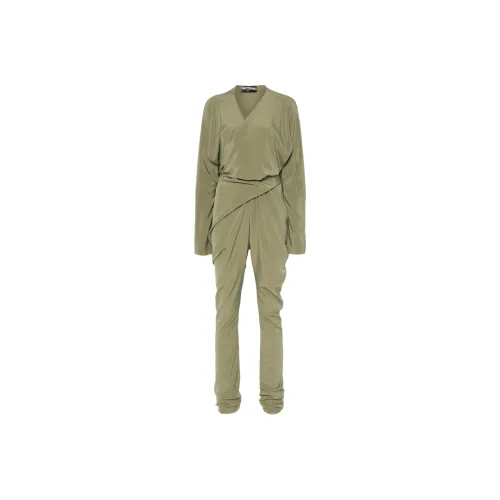 CORTANA Оливковые Женские Комбинезоны
