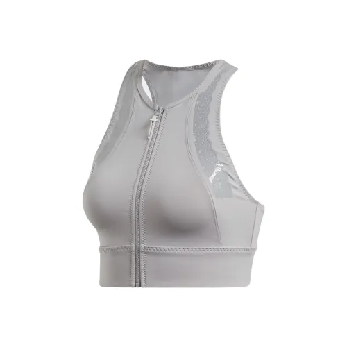 Adidas Ледяно-серый Женские Двухкомпонентные Купальники