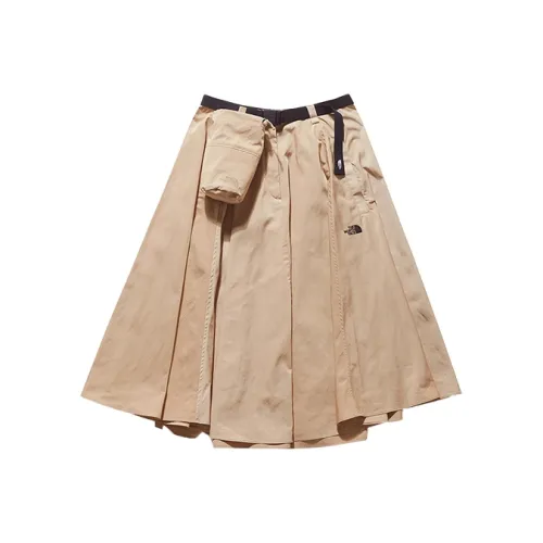 THE NORTH FACE Urban Exploration Хаки Женские Повседневные Длинные Юбки