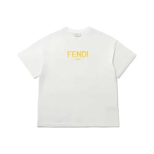 FENDI Белые Детские Рубашки T