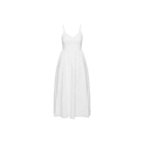 ARITZIA WILFRED Influence Linen Maxi Dress Slip Dress Women's WHITE Белый