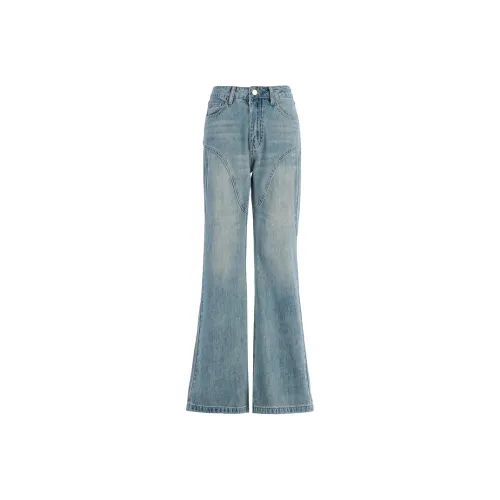 Jenna Chun Джинсы Женские Светло-Синий