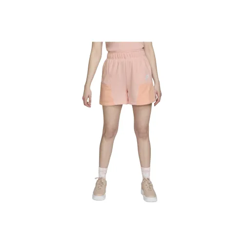 NIKE Персик Женские Спортивные Шорты