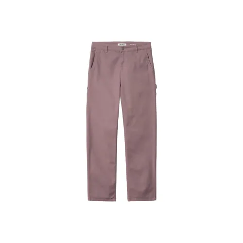 Carhartt WIP SS24 Pierce Брюки Straight Canvas Jeans Women's Pink