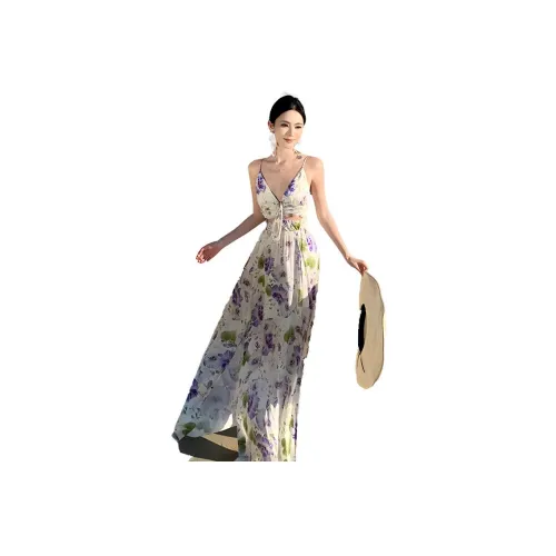 MO VOICE Slip Платье Женское Многоцветное