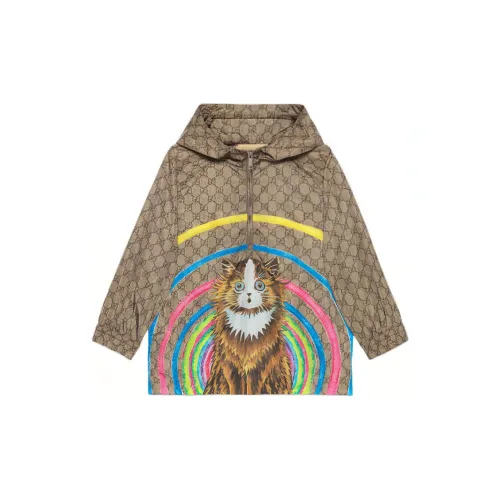 GUCCI Куртки и Пальто SS22 Бежевый Детский
