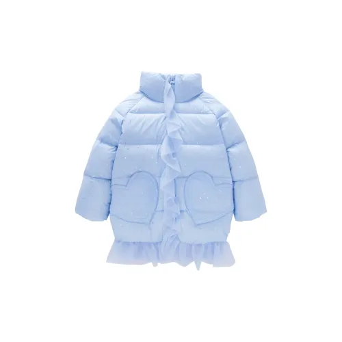 Mini Peace Синий Kids Пуховики