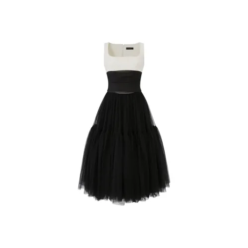 AVENEMENT Без рукавов Платье Женское Черное