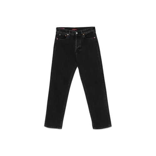 GUCCI Женские джинсы черного цвета