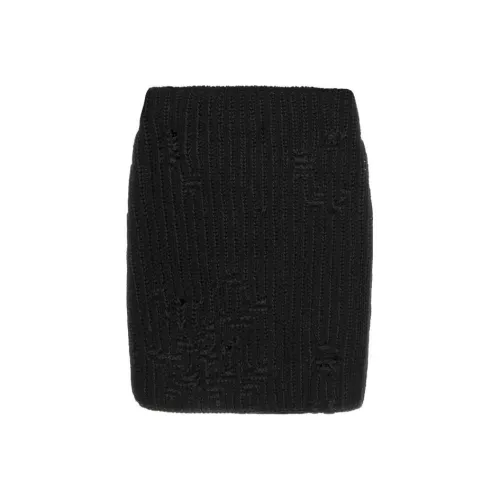 JW Anderson Черный Женский Повседневный Короткий Юбка