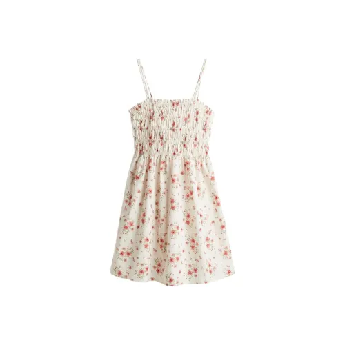 H&M Белый/Цветочный Женские Слиплатья