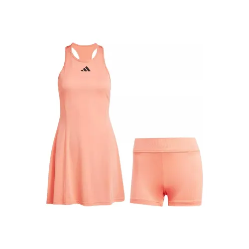Adidas Комплект с юбкой Женские Оранжевый