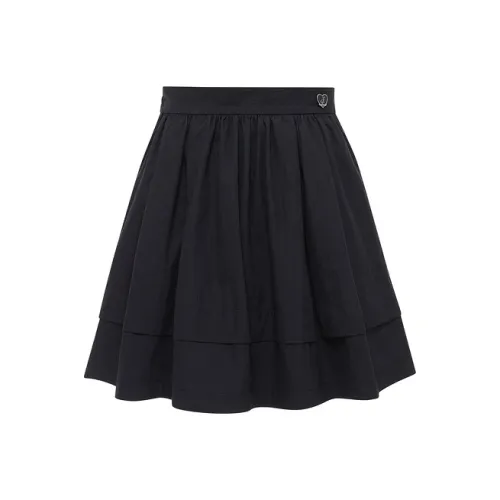 D'zzit Черная Женская Повседневная Короткая Юбка