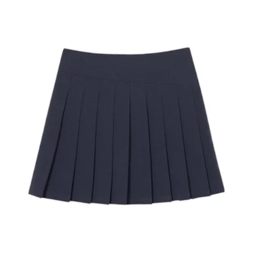 SEIFINI Темно-синие Женские Повседневные Короткие Юбки