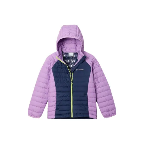 Columbia Пудра Детская одежда Powder Lite™ Пуховая куртка Фиолетовый Детский