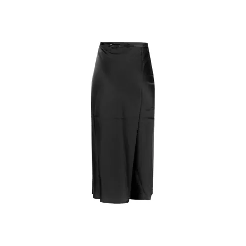 Jacquemus Черные Женские Повседневные Длинные Юбки