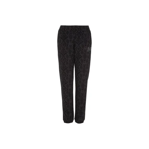 EMPORIO ARMANI EA7 Черные Женские Спортивные Брюки