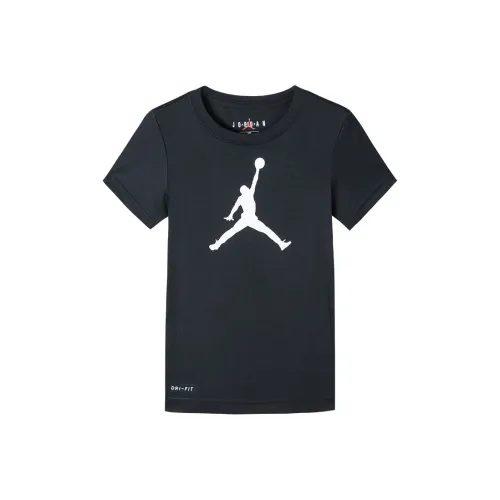 JORDAN JUMPMAN AIR Черный Kids T-рубашки
